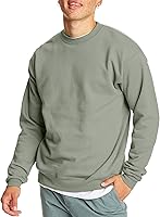 Hanes Men's EcoSmart Fleece, Pullover Crewneck Sweatshirt, 1 or 2 Pack